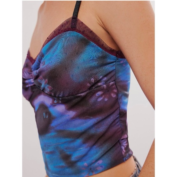 FREE PEOPLE Airbrush Dreams Cami / Night Combo - Picture 1 of 6